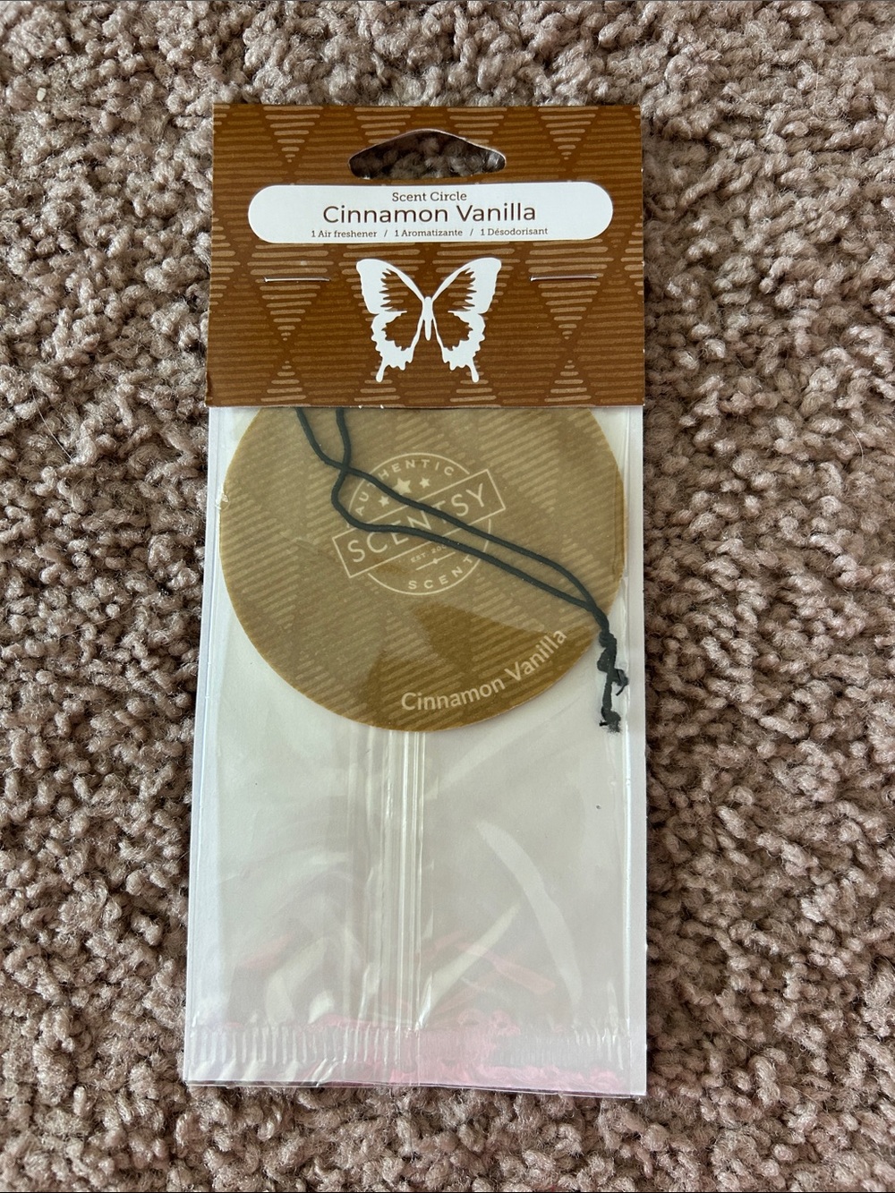 Scentsy Cinnamon Vanilla Scent Circle
